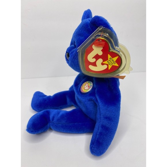 Clubby Beanie TY Bear Retired 1998 vintage - Picture 3 of 12